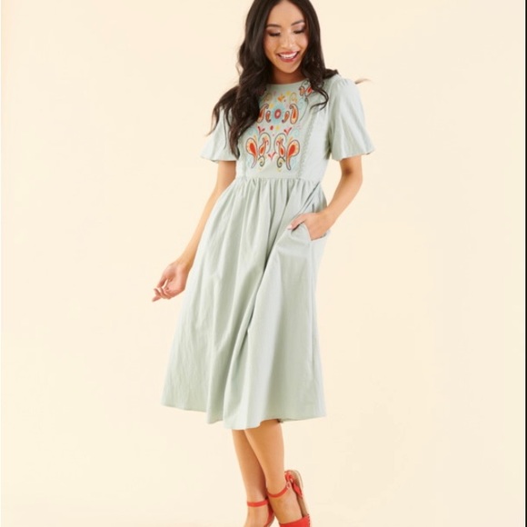 sweet salt Dresses Sea Salt Embroidered Dress Poshmark